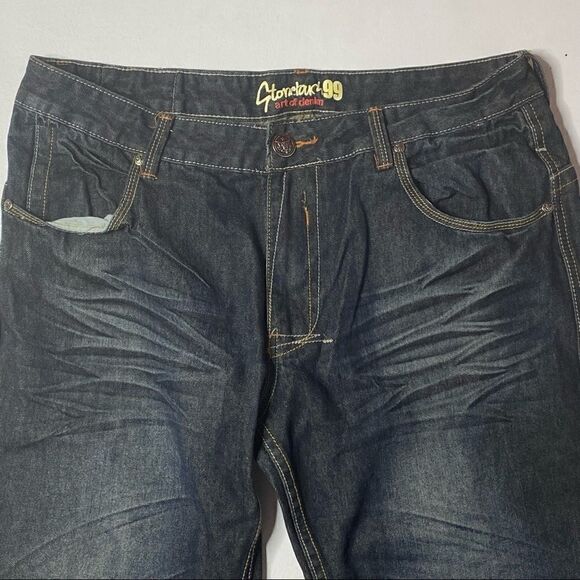 Stone Touch | Men’s Relaxed Fit Jeans - Picture 2 of 7